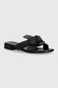 Kenzo infradito in pelle Oki Leather Mules altri nero FE62MU125L79.99