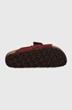 Birkenstock suede sliders Kyoto 1028392 maroon