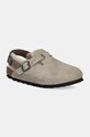 Birkenstock suede slippers Tokio beige 1028349