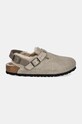 Birkenstock suede slippers Tokio 1028349 beige AW24