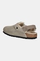 Shoes Birkenstock suede slippers Tokio 1028349 beige