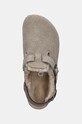 Birkenstock suede slippers Tokio beige 1028349
