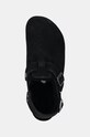 Birkenstock kapcie zamszowe Tokio czarny 1028328