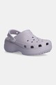 Šľapky Crocs Classic Platform Clog W platforma sivá 206750.5PS