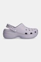 Crocs klapki Classic Platform Clog W 206750.5PS szary AW24
