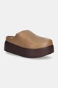 Crocs papuci Dylan Platform Clog platformă bej 209869.2EY