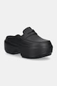 Crocs papuci Stomp Loafer Clog platformă negru 209937.060