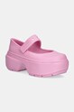 Балетки Crocs Stomp Mary Jane розовый 209939.6XS