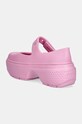 Обувь Балетки Crocs Stomp Mary Jane 209939.6XS розовый