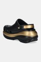 Obuv Šľapky Crocs Mega Crush Metallic Clog 210368.072 čierna