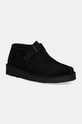 Clarks Originals pantofi de piele intoarsa Trek Buckle piele întoarsă negru 26177993