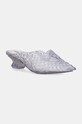 Παντόφλες Y/Project Y/Project x Melissa Point Mules 5-8 cm λευκό 530PU004.P01.AL444