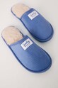 Încălțăminte women'secret papuci de casa MIX AND MATCH SUNDAY BRUNCH 4998039 albastru