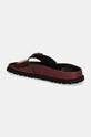 Shoes Birkenstock 1774 leather sliders Madrid Shiny Patent Leather 1028659 maroon