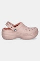 Crocs kapcie Classic Platform Lined Clog W 207938.6TY różowy AW24