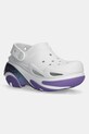 Παντόφλες Crocs Bubble Crush Reflector Clog 5-8 cm λευκό 210743.1NK