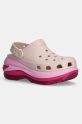 Crocs sliders Mega Crush Matte Clog synthetic pink 210749.6WS