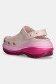 Shoes Crocs sliders Mega Crush Matte Clog 210749.6WS pink