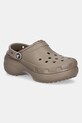 Crocs sliders Classic Platform Lined Clog others brown 207938.195