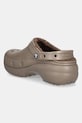 Обувки Чехли Crocs Classic Platform Lined Clog 207938.197 кафяв