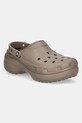 Шльопанці Crocs Classic Platform Lined Clog інші коричневий 207938.199
