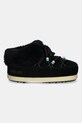 Замшеві тапочки Moon Boot MB EVX MULE SUEDE BEADS 80D1470040.NN13 чорний AW24