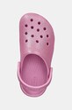 Παιδικές παντόφλες Crocs CLASSIC GLITTER CLOG ροζ 206993.CLASSIC.GLITTER