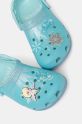 Παιδικές παντόφλες Crocs CROCSCLASSIC FROZEN ELSA CLOG τιρκουάζ 210235.CLASSIC.FROZEN