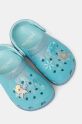 Crocs ciabattine per bambini CLASSIC FROZEN ELSA CLOG turchese 210237.CLASSIC.FROZEN