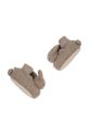 Konges Sløjd ciabatte per bambini BUNNY FOOTIES KS101793 beige AW24