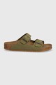 Παιδικές παντόφλες Birkenstock Arizona 1027829.26.35 πράσινο AW24
