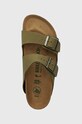 Дитячі шльопанці Birkenstock Arizona зелений 1027829.36.39