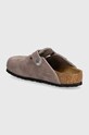 Хлопчик Дитячі замшеві шльопанці Birkenstock Boston 1027894 рожевий