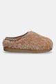 Παιδικές μάλλινες παντόφλες UGG TASMAN MAXI CURLY 1158256K καφέ AW24