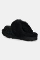 Κοριτσίστικα Παιδικές παντόφλες σουέτ UGG COZY II SHIMMER SKY 1157672K μαύρο