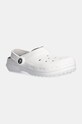 Дитячі шльопанці Crocs CLASSIC LINED CLOG білий 207010.CLASSIC.LINED.CL