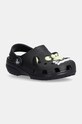 Crocs klapki dziecięce CLASSIC GLOW BLACK CAT CLOG czarny 210197.CLASSIC.GLOW.BLA