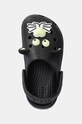 Crocs slapi copii CLASSIC GLOW BLACK CAT CLOG negru 210197.CLASSIC.GLOW.BLA