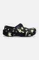 Dětské pantofle Crocs CLASSIC GLOW SPACE CLOG 210355.CLASSIC.GLOW.SPA černá AW24