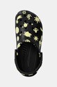 Dětské pantofle Crocs CLASSIC GLOW SPACE CLOG černá 210355.CLASSIC.GLOW.SPA