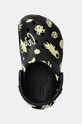 Παιδικές παντόφλες Crocs CLASSIC GLOW SPACE CLOG μαύρο 210358.CLASSIC.GLOW.SPA