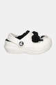 Crocs klapki dziecięce CLASSIC LINED IAM PANDA BEAR CLOG 210395.CLASSIC.LINED.IA biały AW24