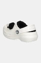 Chłopiec Crocs klapki dziecięce CLASSIC LINED IAM PANDA BEAR CLOG 210395.CLASSIC.LINED.IA biały