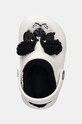 Crocs klapki dziecięce CLASSIC LINED IAM PANDA BEAR CLOG biały 210395.CLASSIC.LINED.IA