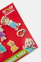 Дитячі значки для взуття Crocs CoComelon 5-pack 10012532.CoComelon.5pck барвистий AW24