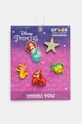 Crocs butoane incaltaminte pentru copii Princess Ariel 5Pck 5-pack multicolor 10013197.Princess.Ariel