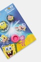 Připínačky pro dětské boty Crocs Spongebob Bubble 5-pack 10013556.Spongebob.Bubb žlutá AW24