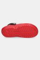 Дитячі шльопанці Crocs CLASSIC LINED SANTA CLOG 210931.CLASSIC.LINED.SA червоний