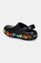 Мальчик Детские шлепанцы Crocs CROCBAND COLORFUL LIGHTS CLOG 210467.CROCBAND.COLORFU чёрный