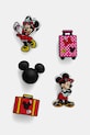 Crocs butoane incaltaminte pentru copii Mickey Vacation 5 Pack 5-pack 10013564.Mickey.Vacati negru AW24